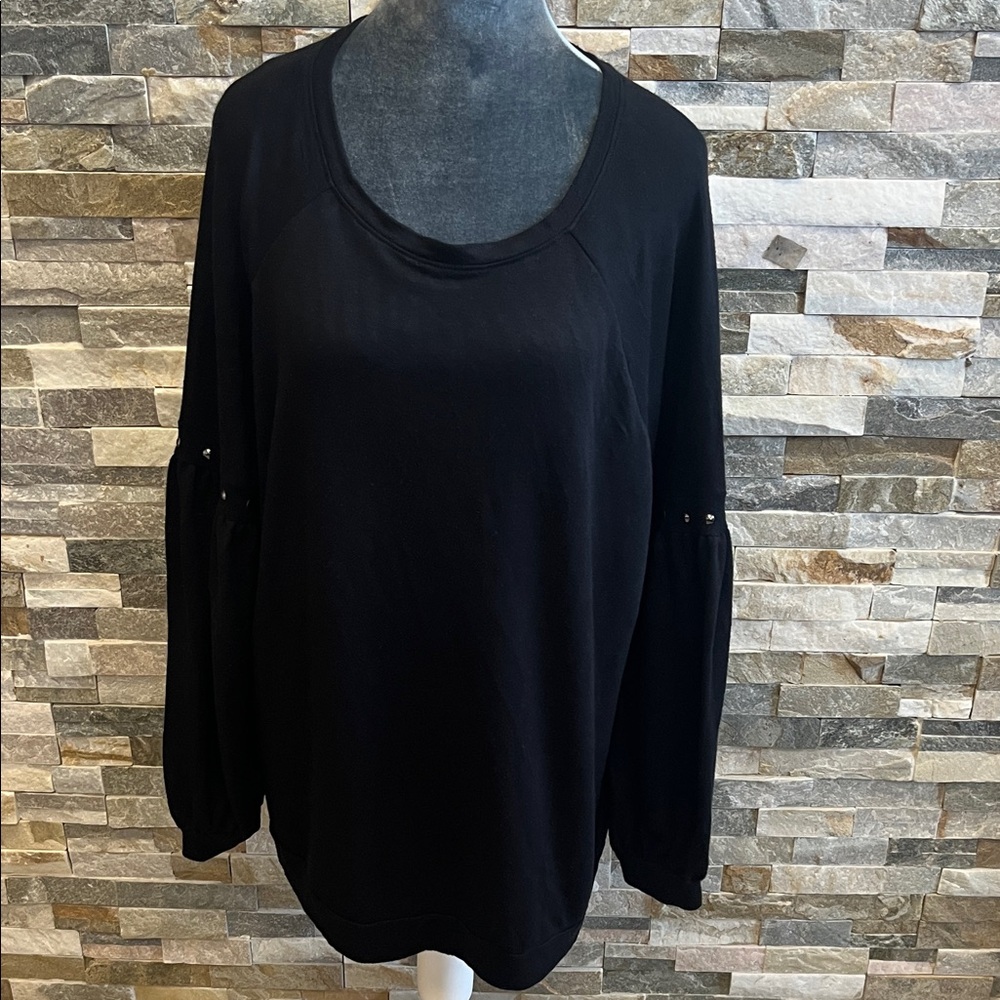 Lane Bryant Classic Black Women's Sweatshirt